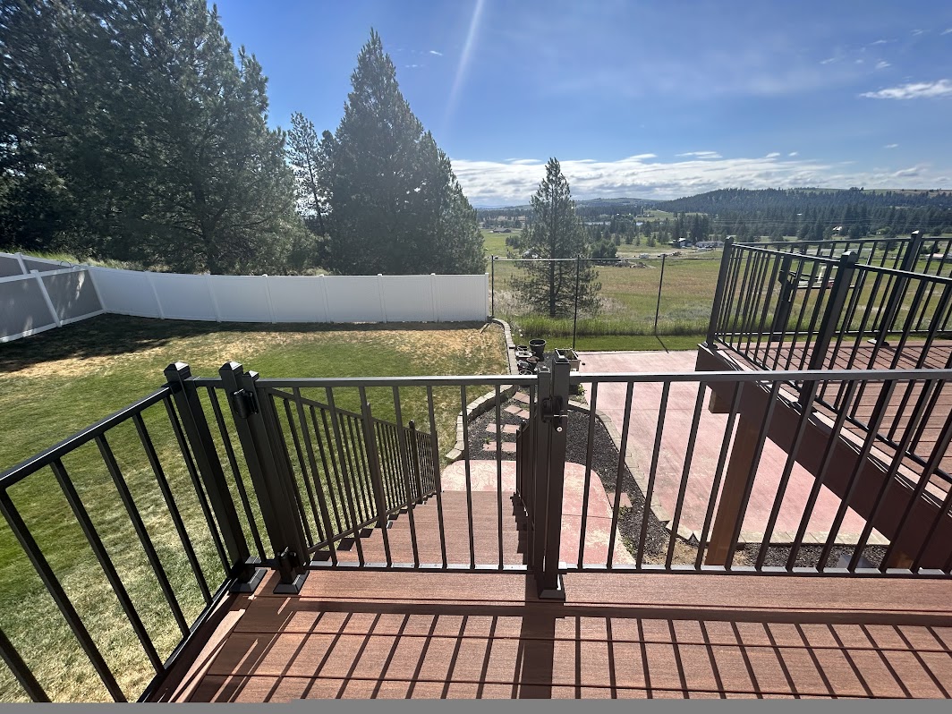 Childproof Gate Deck Handrail Medical Lake